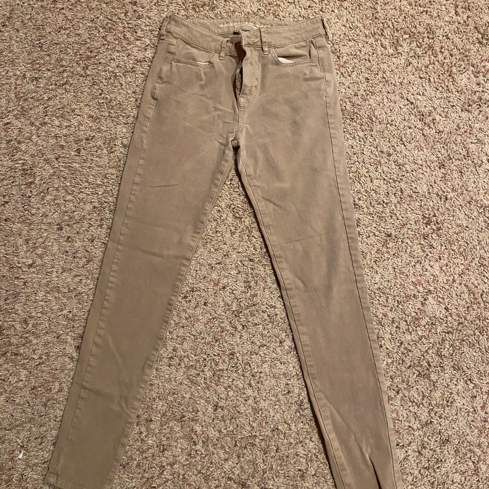 American eagle khakis (size 2)